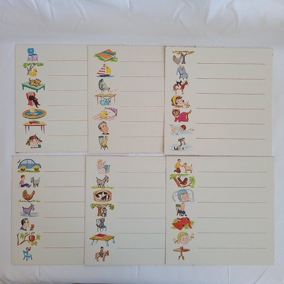 Vtg 1962 Whitman All Clear Sentence Fun Childrens Kids Educational Words Game - Picture 9 of 12